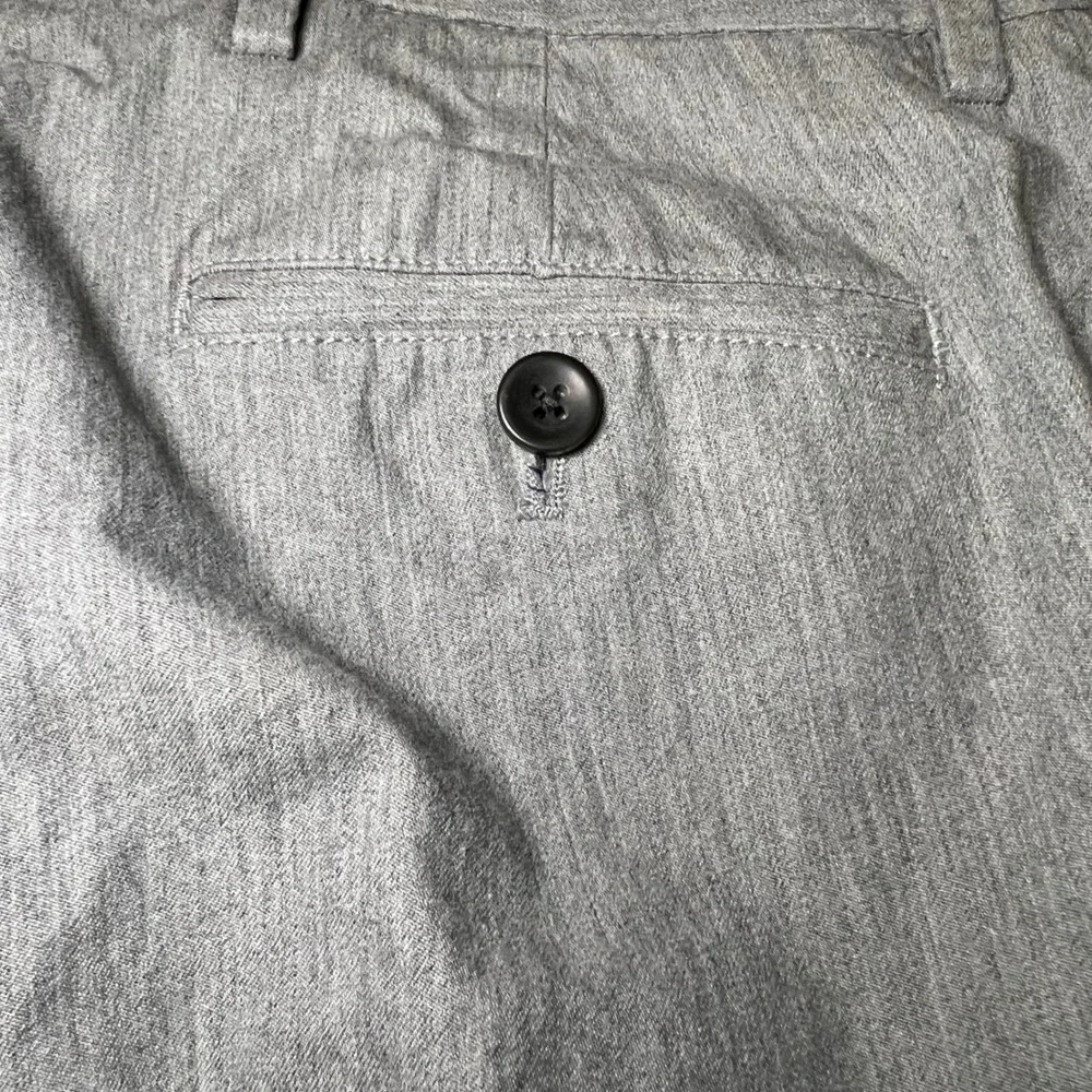 Banana Republic Mens Size 28x32 Kentfield Chino Pants Slim Fit Heather Gray Work